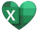 excel heart Slack emoji