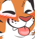 blush blepq Slack emoji