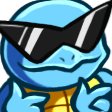 squirtle cool pose Slack emoji