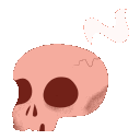 skull q Slack emoji