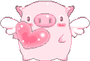 piggy heartq Slack emoji