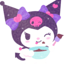 kuromi bakerq Slack emoji