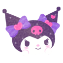 kuromi smileq Slack emoji