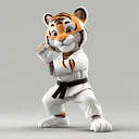 karate tiger kid Slack emoji