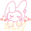 ily mymelodyq Slack emoji