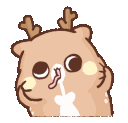 deer crazyq Slack emoji