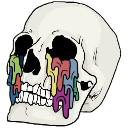 color skullq Slack emoji