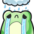 frogsaddayq Slack emoji