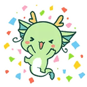 dragon partyq Slack emoji