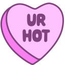 heart ur hotq Slack emoji