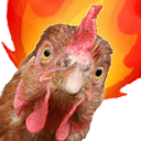 hot chickq Slack emoji