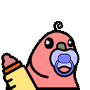 parrot paciq Slack emoji