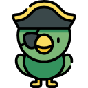 pirate birdq Slack emoji