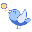 money birdq Slack emoji