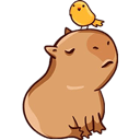 capybara birdq Slack emoji