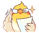 birb nerdq Slack emoji