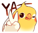 birb peaceq Slack emoji