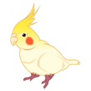 cockatiel side chill Slack emoji