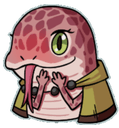 lizard girlq Slack emoji