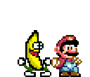 mario banana dancing Slack emoji