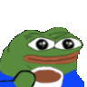 pepe coffee sipq Slack emoji