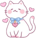 catwhiteheartq Slack emoji