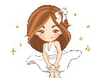 girl winkq Slack emoji