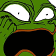 pepe freakedq Slack emoji