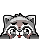 raccoon 01 Slack emoji