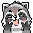 raccoon17 0 Slack emoji