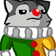 dwolf clownh Slack emoji