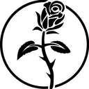 black rose Slack emoji