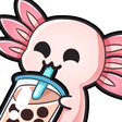 axolotl boba0 Slack emoji