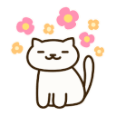 neko flowers0 Slack emoji