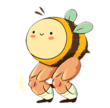 the bees knees Slack emoji