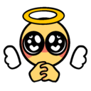 angel pleadq Slack emoji