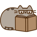 pusheen bookq Slack emoji