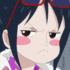 girl pouty face Slack emoji