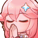 praying gifq Slack emoji