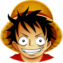 8118 one piece luffy 1 Slack emoji
