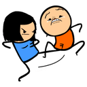 sticker kickq Slack emoji