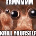 krill yourself q Slack emoji
