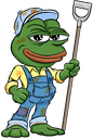 pepe farmer q Slack emoji