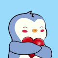pudgy love Slack emoji