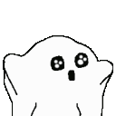 ghost star eyes Slack emoji