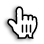 pointing hand Slack emoji