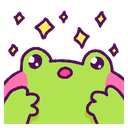 frog amazeq Slack emoji