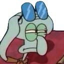 squidward side eye Slack emoji