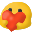 blobhdheart Slack emoji