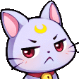 annoyedcat q Slack emoji